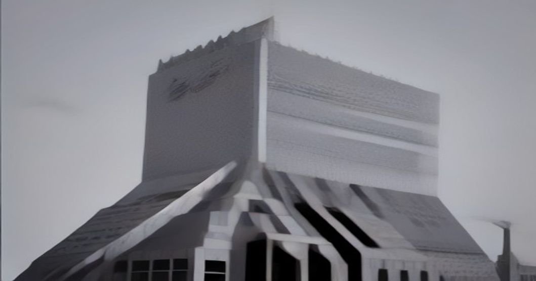 Prateleiras de biblioteca com fichários rotulados e gavetas de catálogo de cartão meio abertas